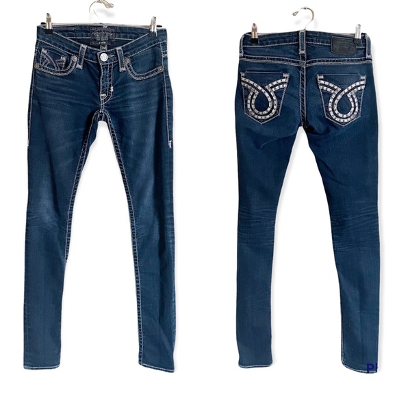 Big Star Jenae Skinny Jeans Size 26l 